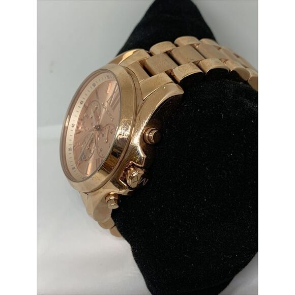 Michael Kors Mk5523 Women's Gold Stainless Steel Analog Dial Quartz Watch PB14 - Picture 2 of 8